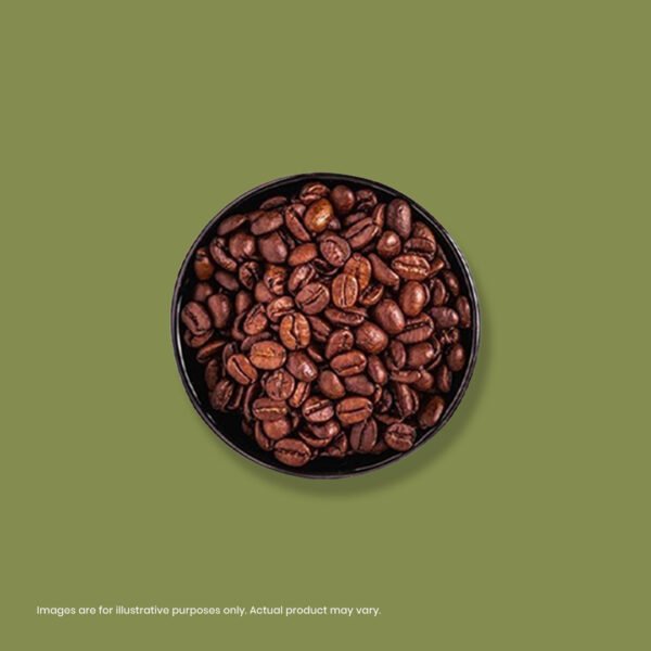 Roasted coffee .